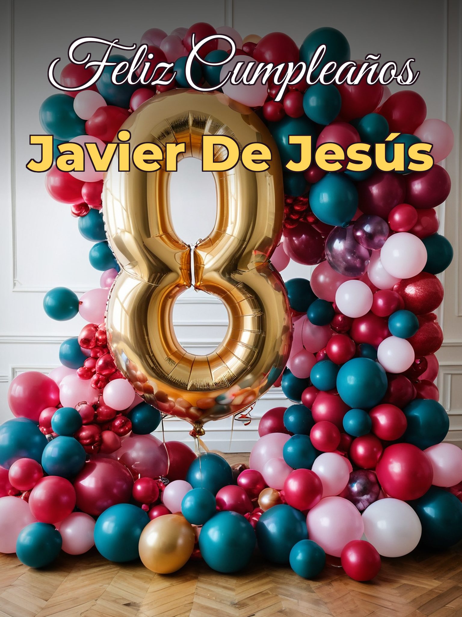Feliz cumpleaños javier de jesús