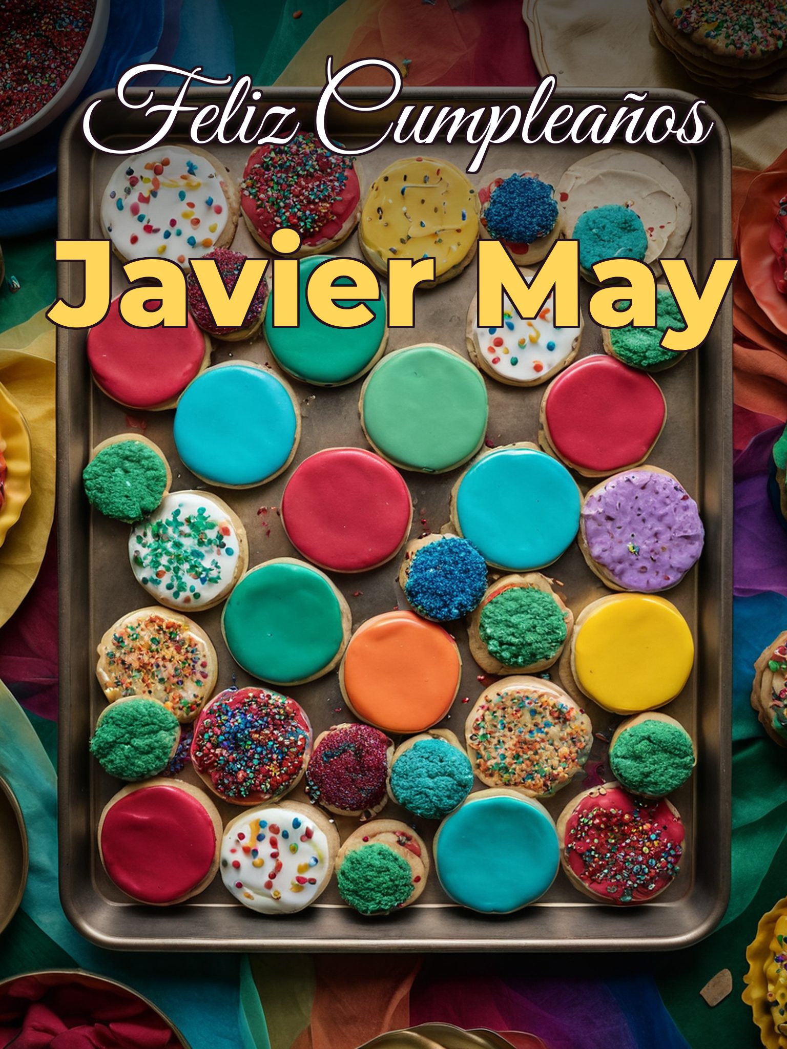 Feliz cumpleaños javier may