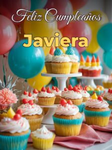 Feliz cumpleaños javiera