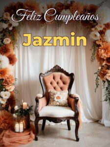 Feliz cumpleaños jazmin