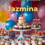 feliz cumpleaños jazmina