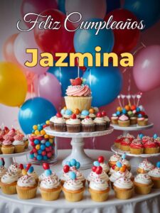 Feliz cumpleaños jazmina
