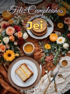 Feliz cumpleaños jei