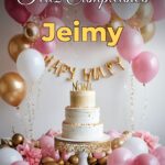 feliz cumpleaños jeimy