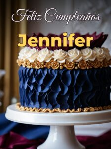 Feliz cumpleaños jennifer