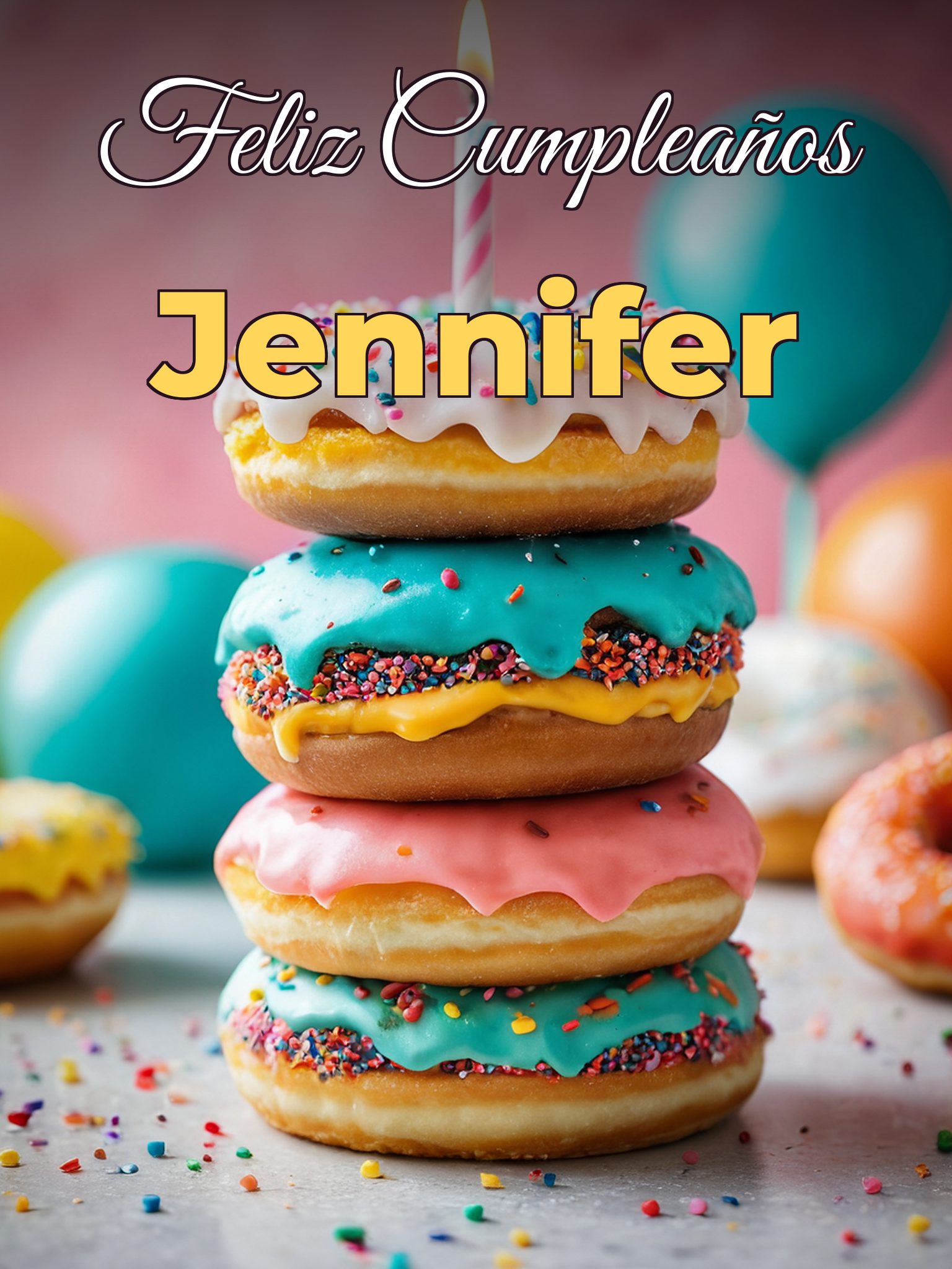 Feliz cumpleaños jennifer
