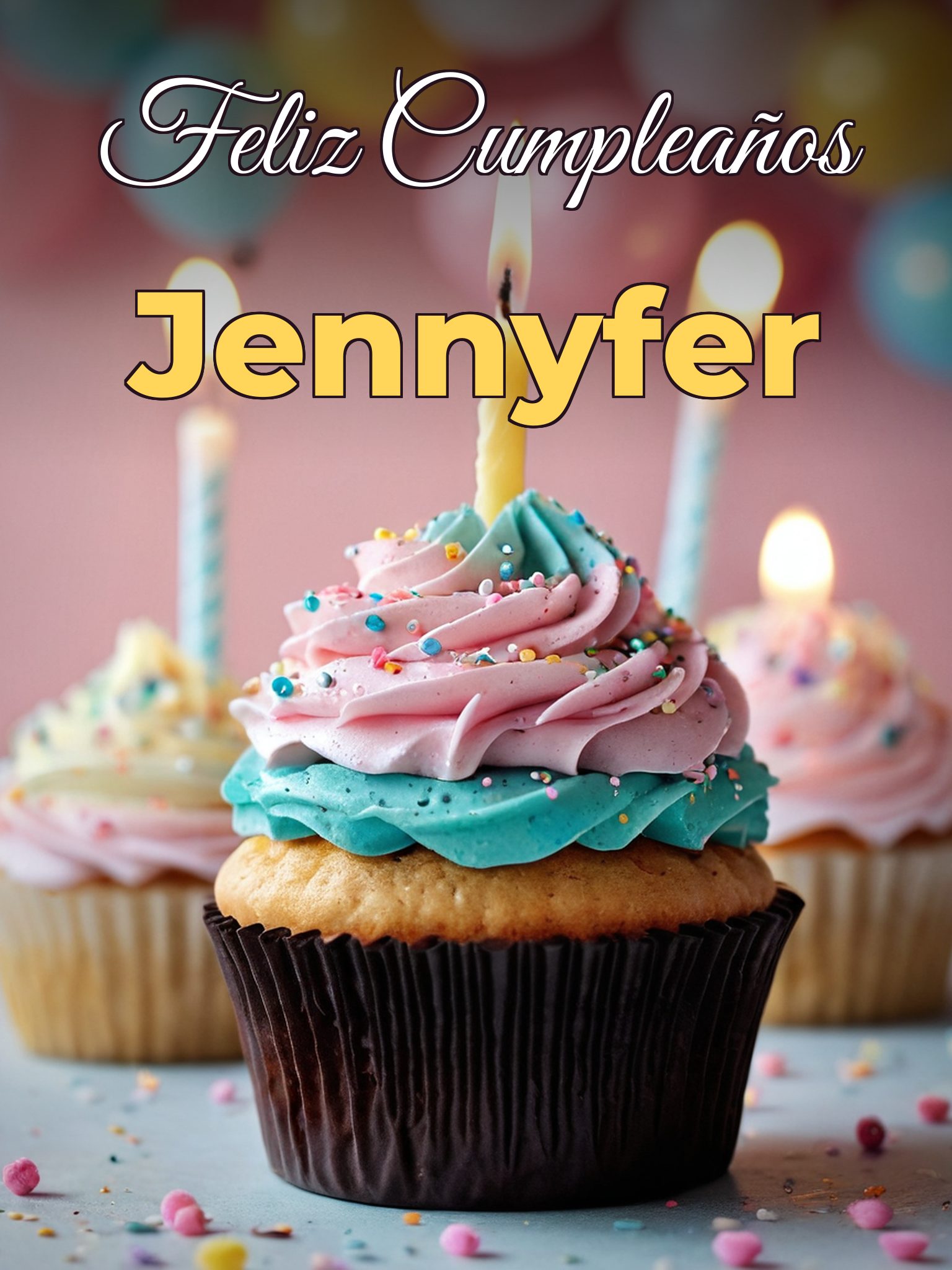 Feliz cumpleaños jennyfer