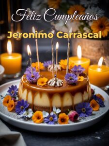 Feliz cumpleaños jeronimo carrascal