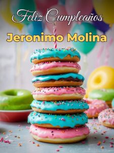 Feliz cumpleaños jeronimo molina
