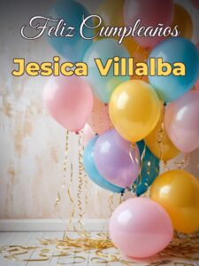 Feliz cumpleaños jesica villalba