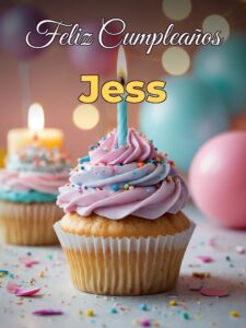 Feliz cumpleaños jess