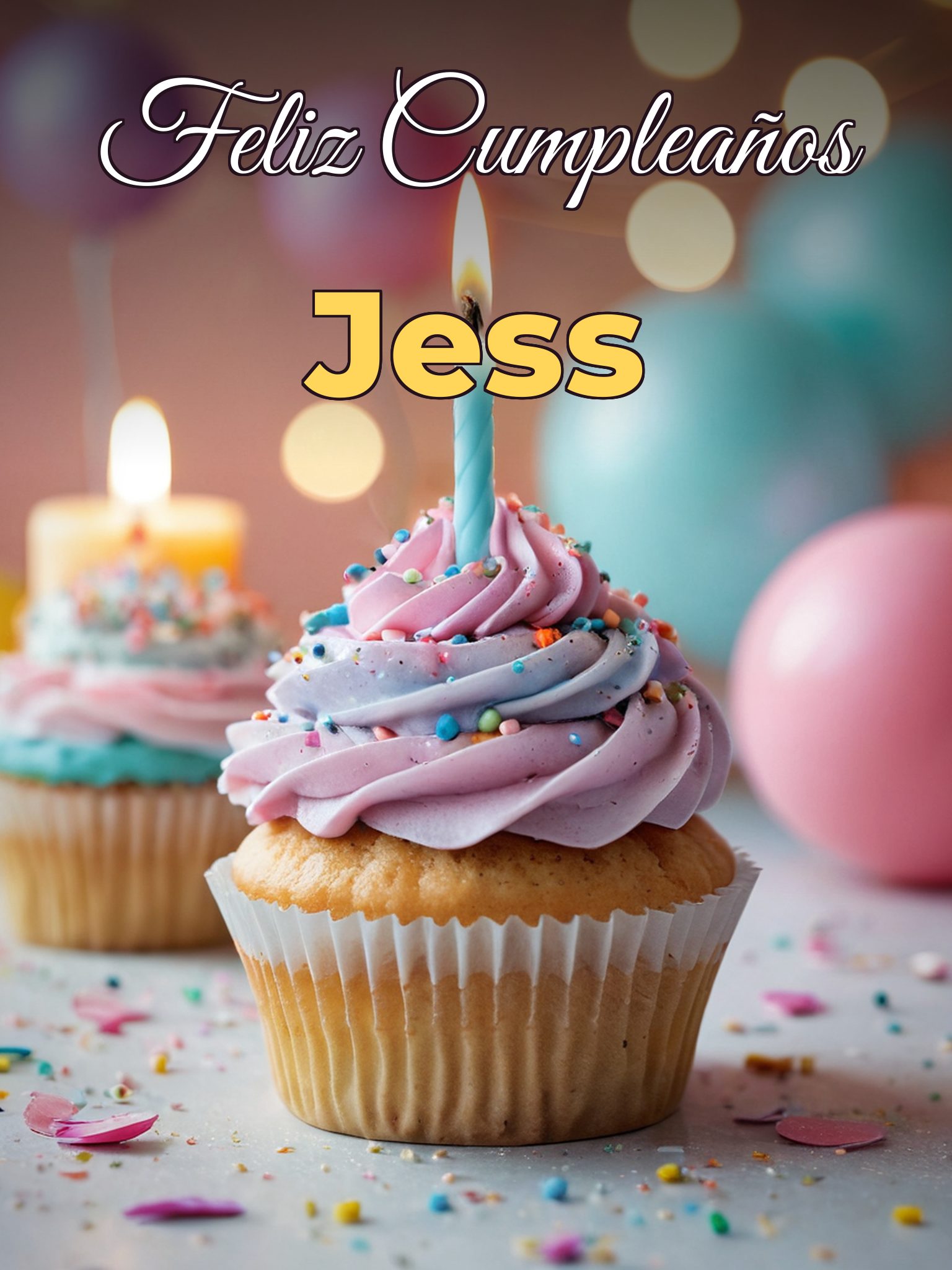 Feliz cumpleaños jess