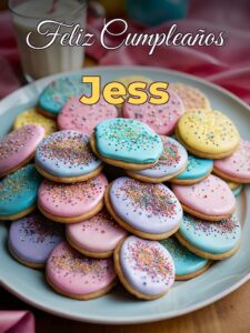 Feliz cumpleaños jess
