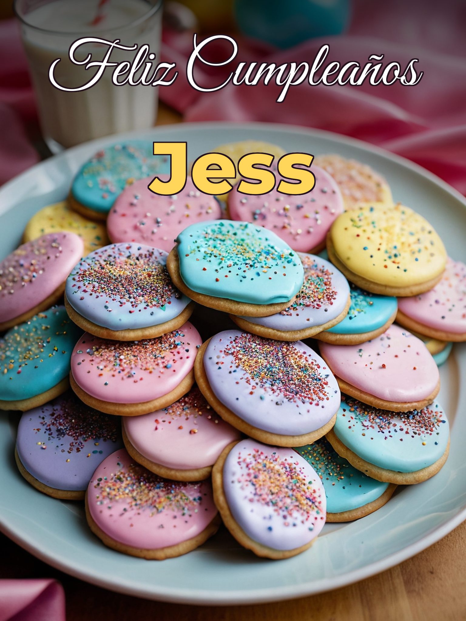 Feliz cumpleaños jess
