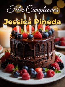 Feliz cumpleaños jessica pineda