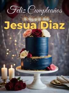 Feliz cumpleaños jesua diaz