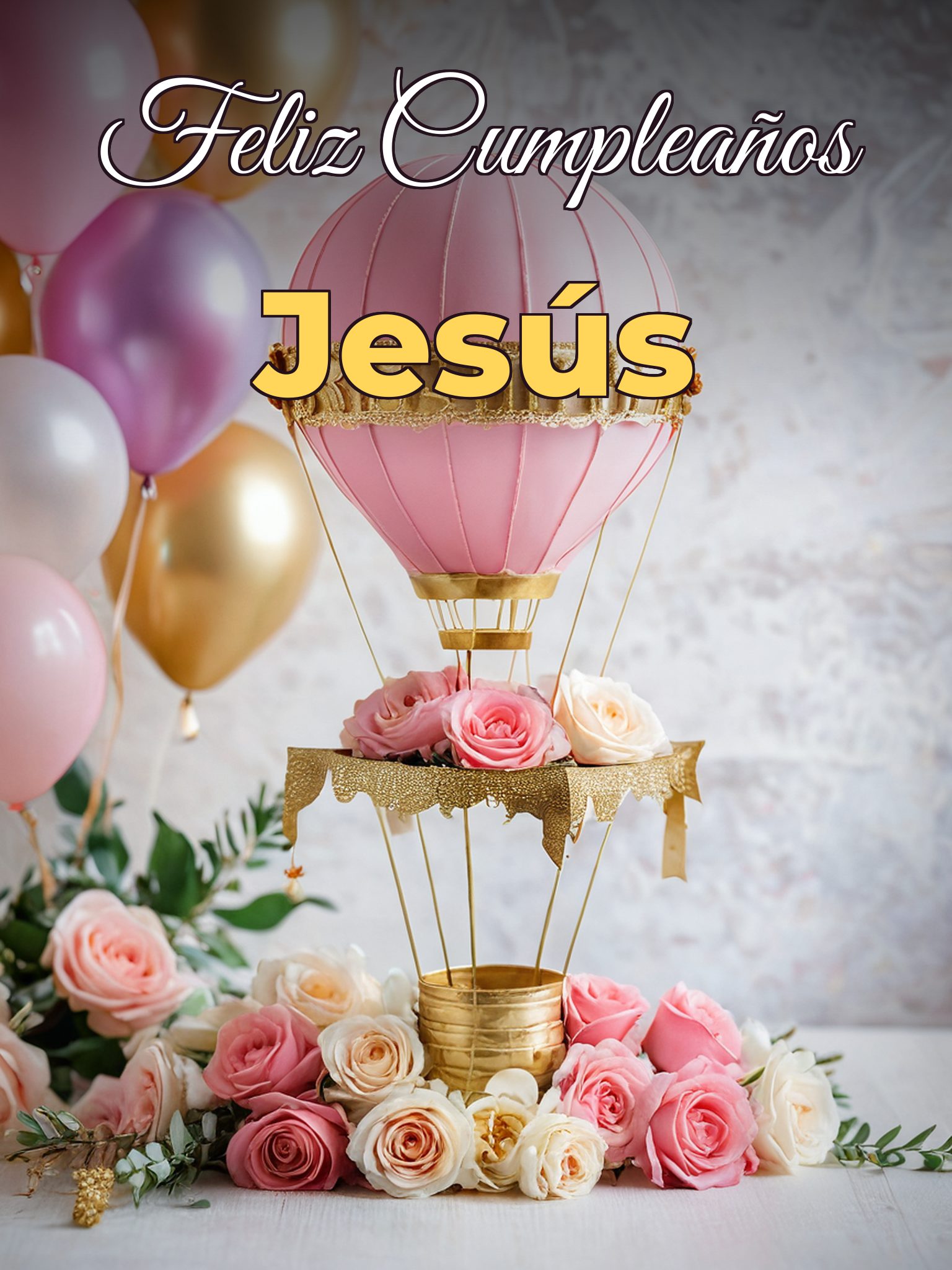 Feliz cumpleaños jesús
