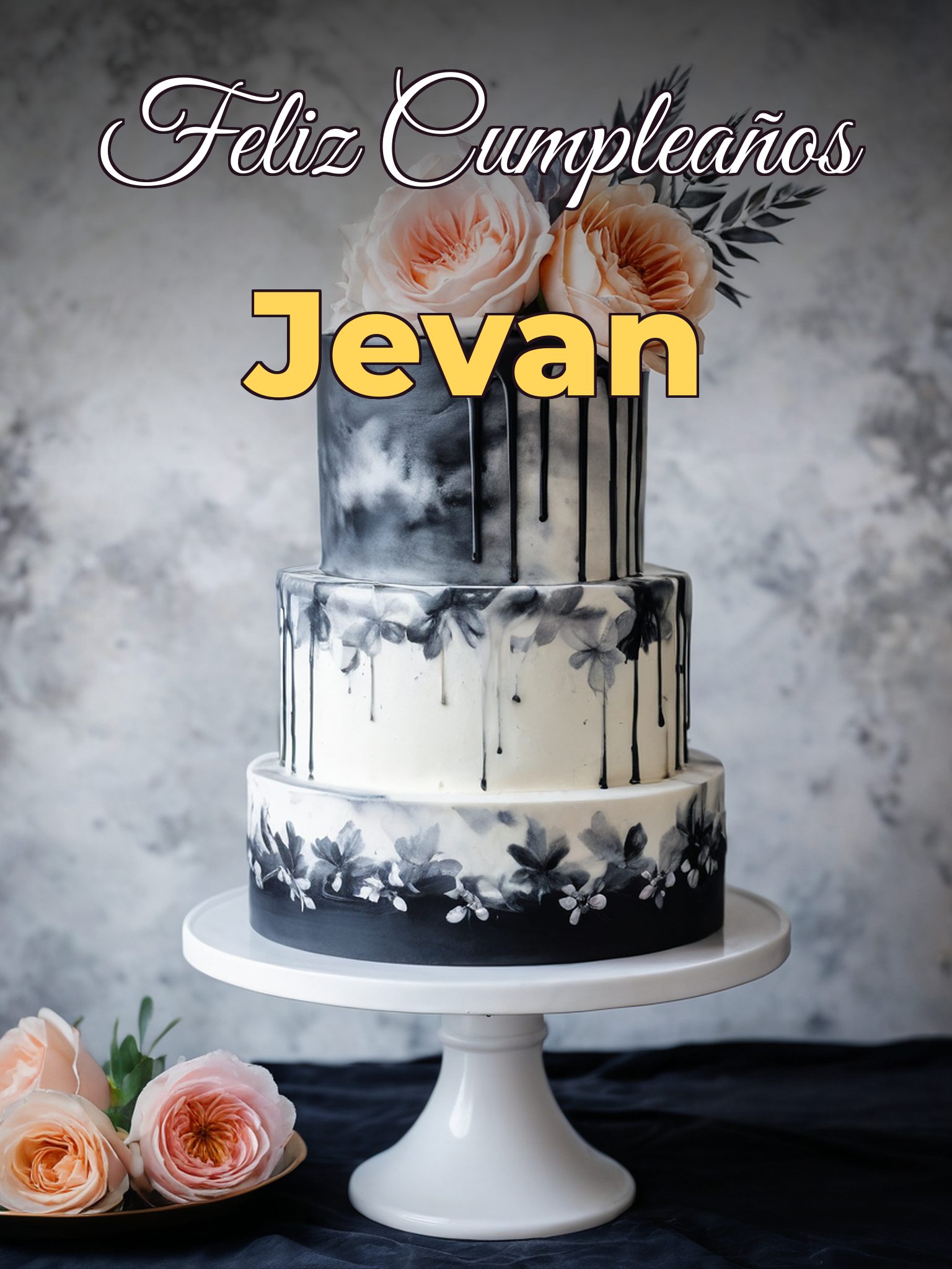 Feliz cumpleaños jevan