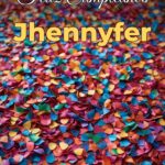 feliz cumpleaños jhennyfer