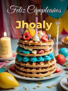 Feliz cumpleaños jhoaly