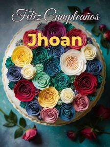 Feliz cumpleaños jhoan