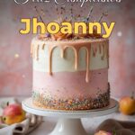 feliz cumpleaños jhoanny