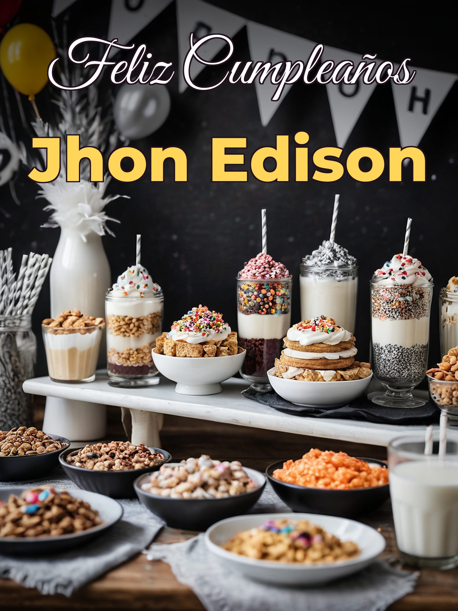 Feliz cumpleaños jhon edison