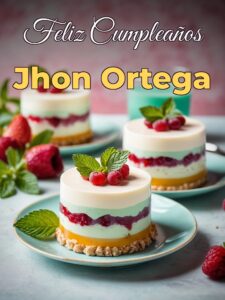 Feliz cumpleaños jhon ortega