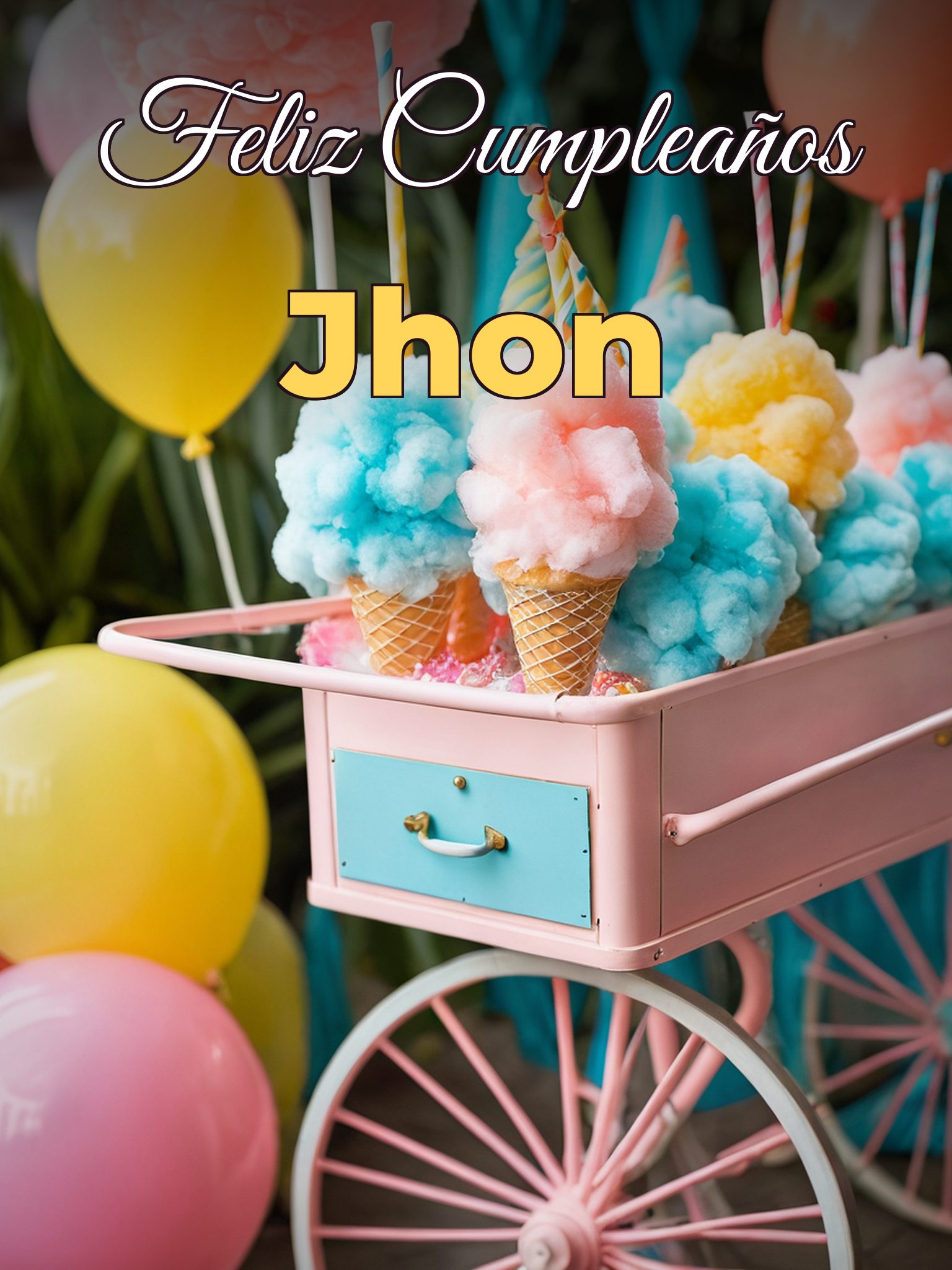 Feliz cumpleaños jhon