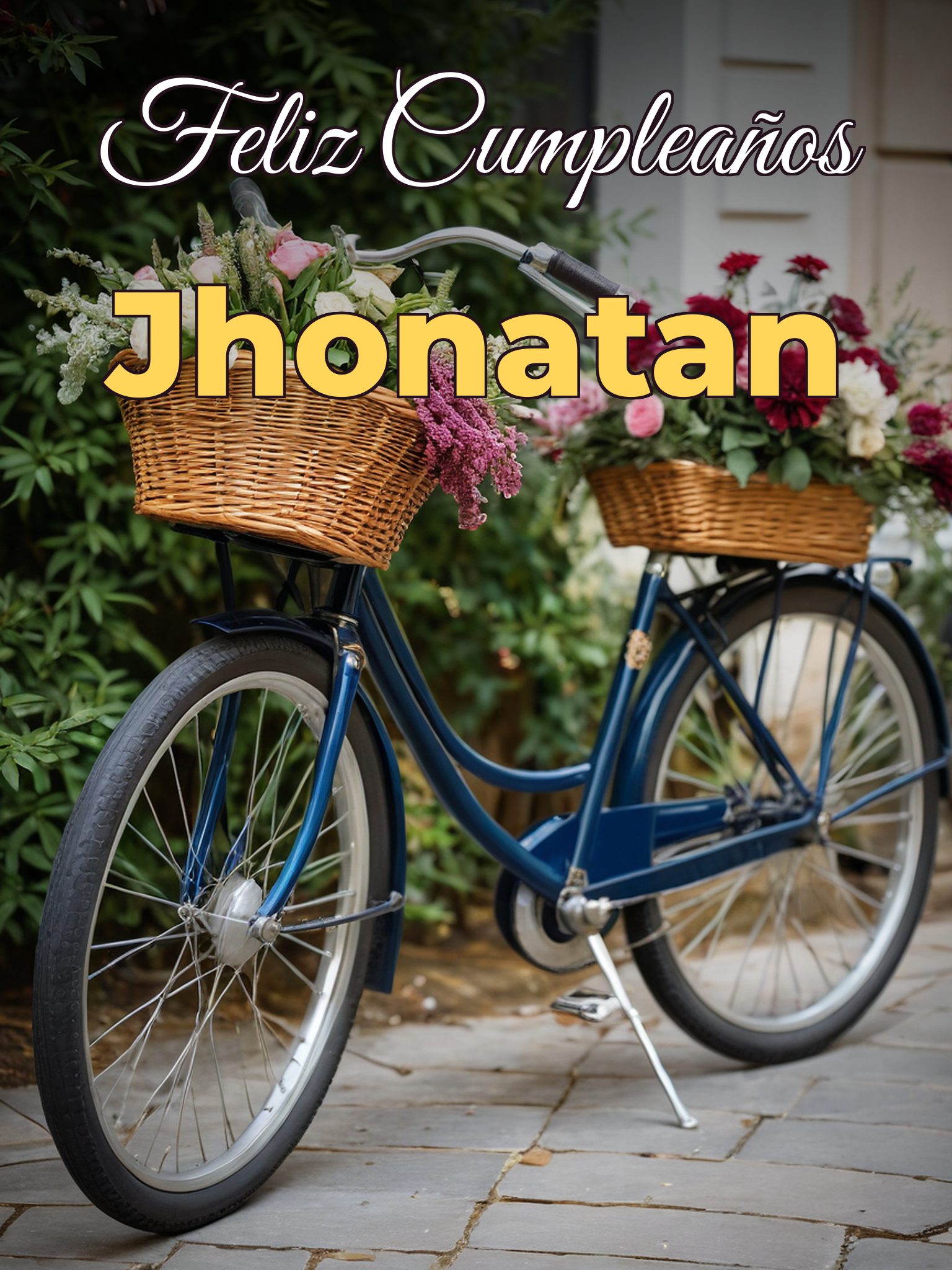 Feliz cumpleaños jhonatan