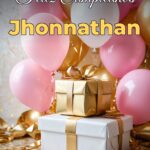 feliz cumpleaños jhonnathan