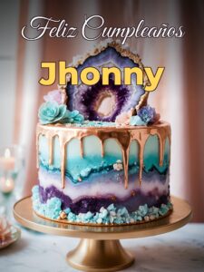 Feliz cumpleaños jhonny