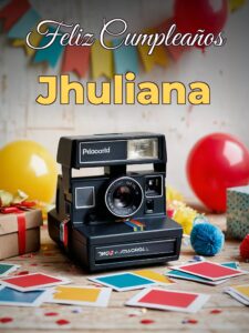 Feliz cumpleaños jhuliana