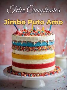 Feliz cumpleaños jimbo puto amo