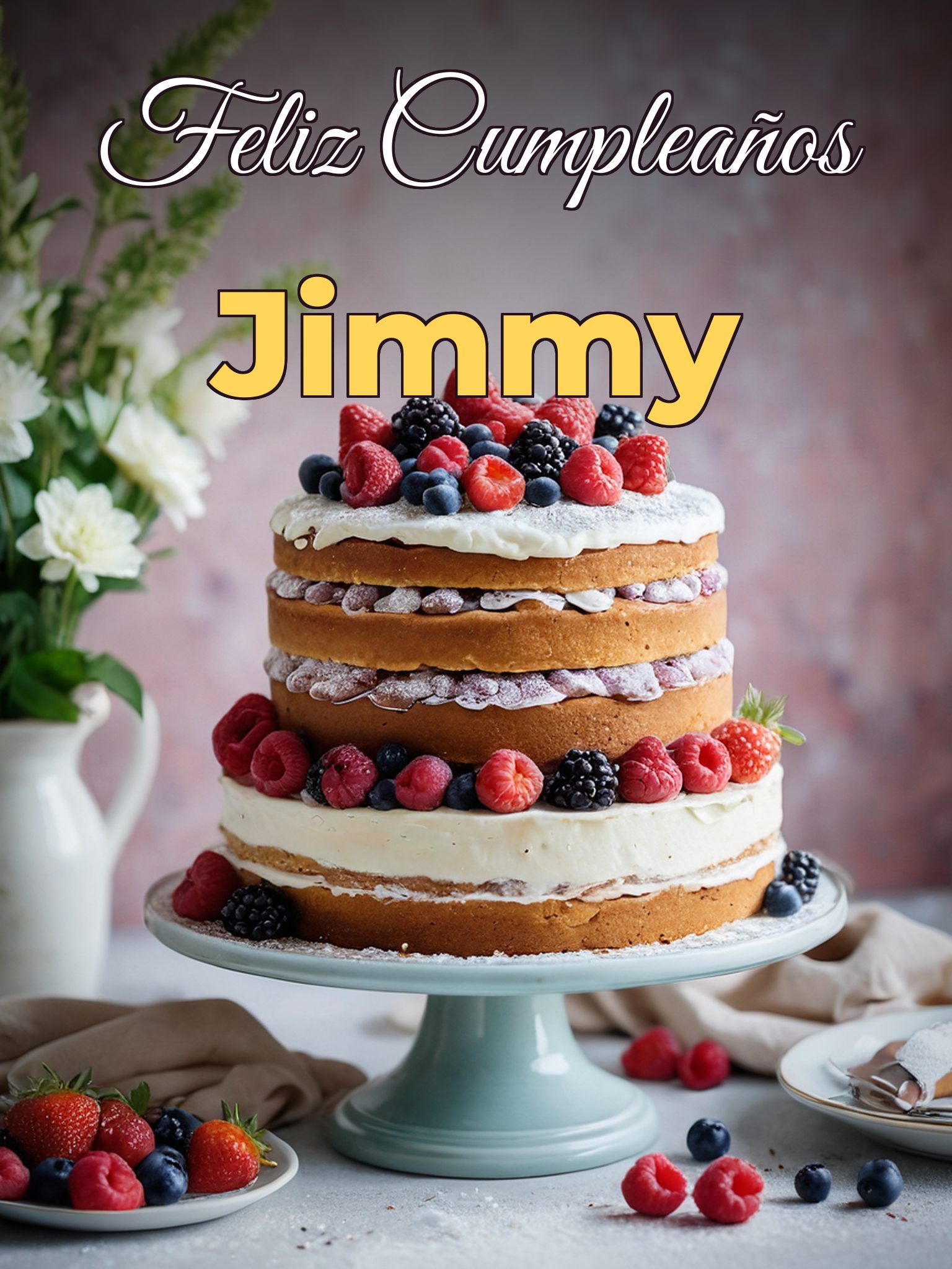 Feliz cumpleaños jimmy