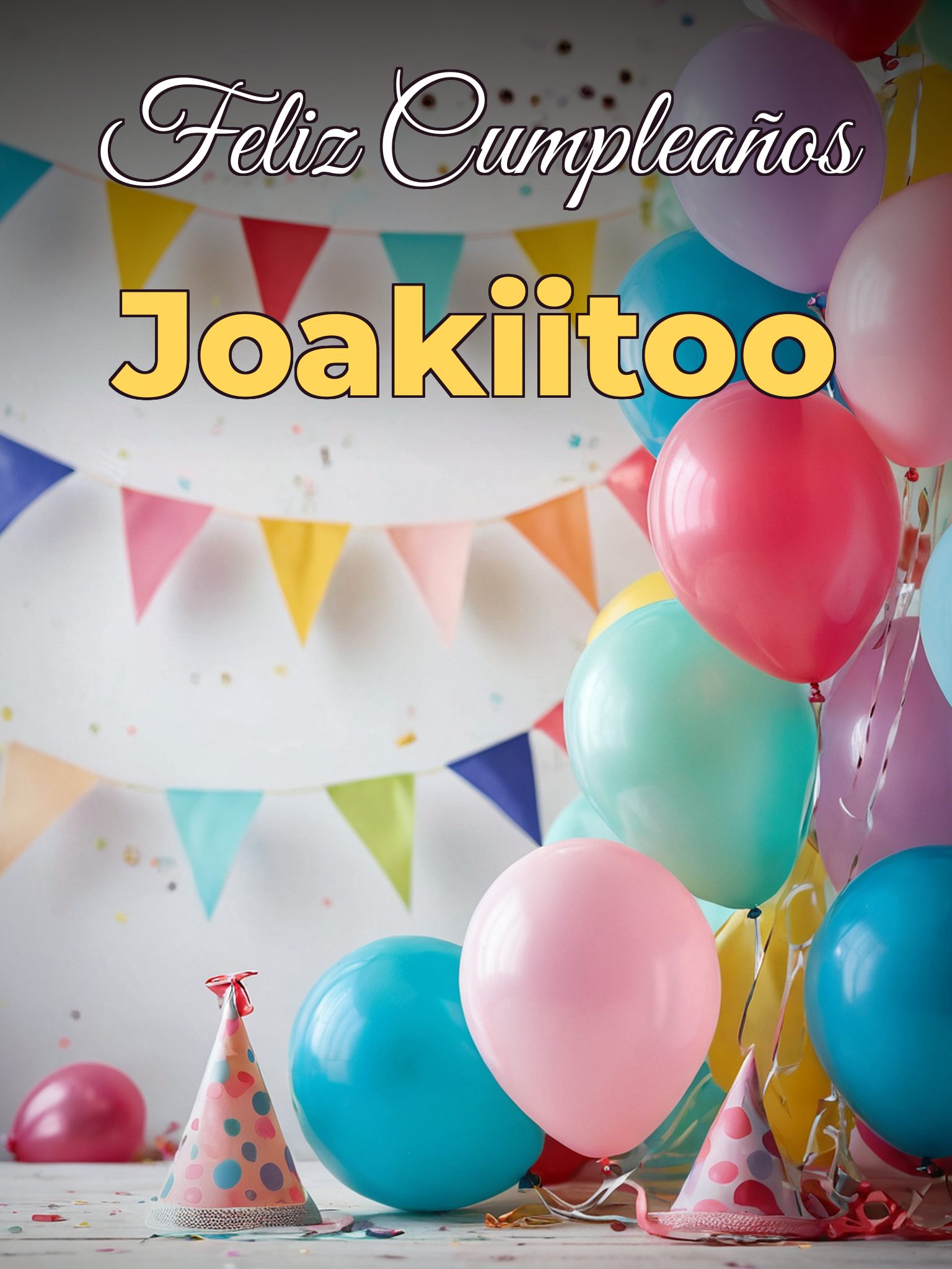 Feliz cumpleaños joakiitoo