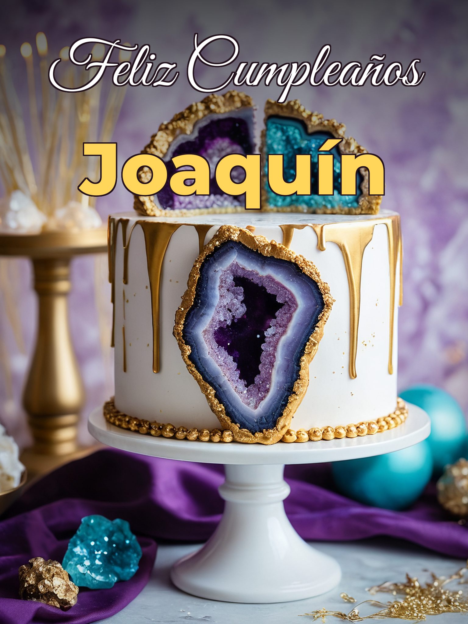 Feliz cumpleaños joaquín