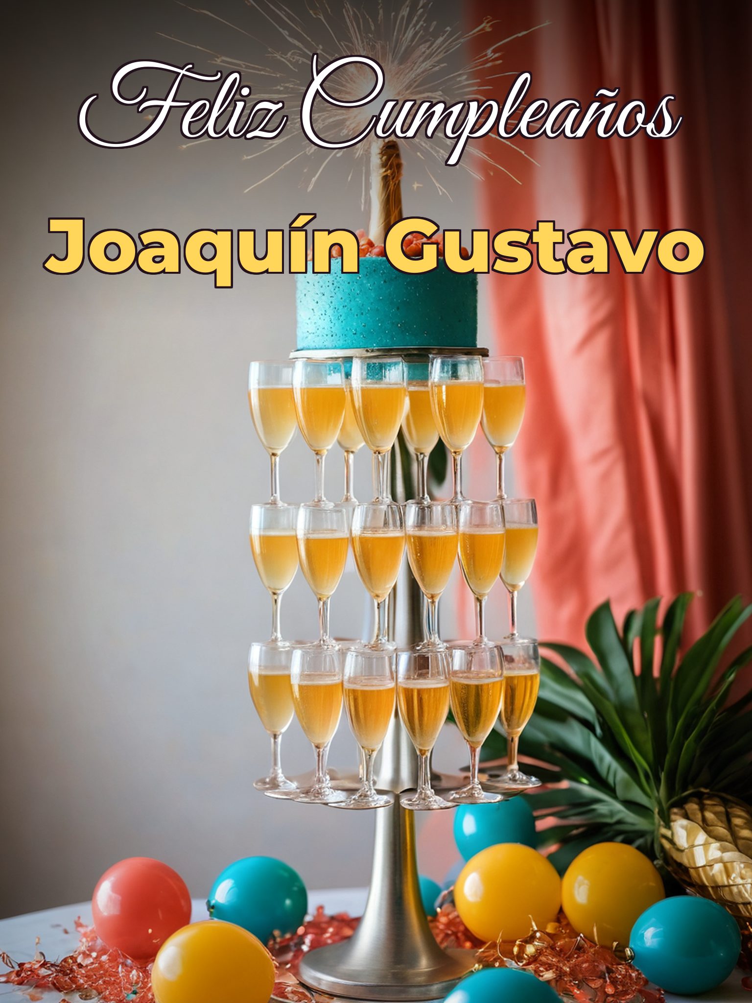 Feliz cumpleaños joaquín gustavo