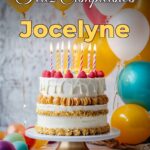 feliz cumpleaños jocelyne