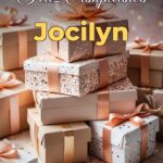 feliz cumpleaños jocilyn