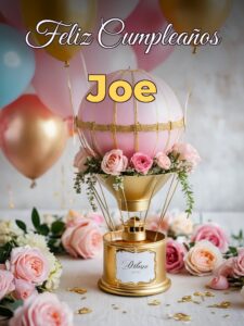 Feliz cumpleaños joe