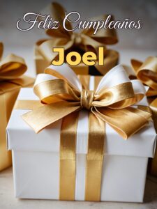 Feliz cumpleaños joel