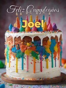 Feliz cumpleaños joel