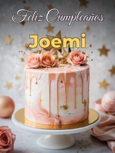 Feliz cumpleaños joemi
