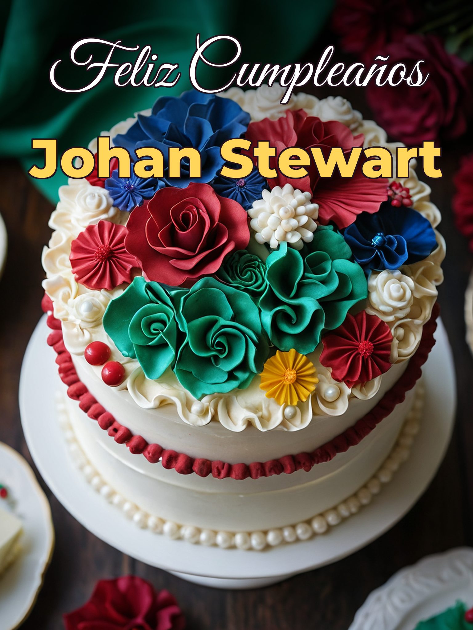 Feliz cumpleaños johan stewart
