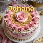 feliz cumpleaños johana