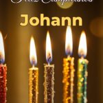 feliz cumpleaños johann