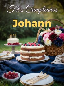 Feliz cumpleaños johann