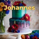 feliz cumpleaños johannes