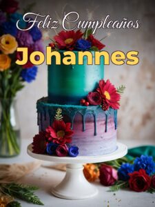 Feliz cumpleaños johannes